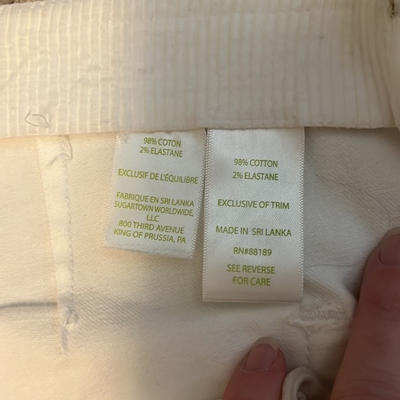 Lilly Pulitzer white side zip jeans - Picture 3 of 7